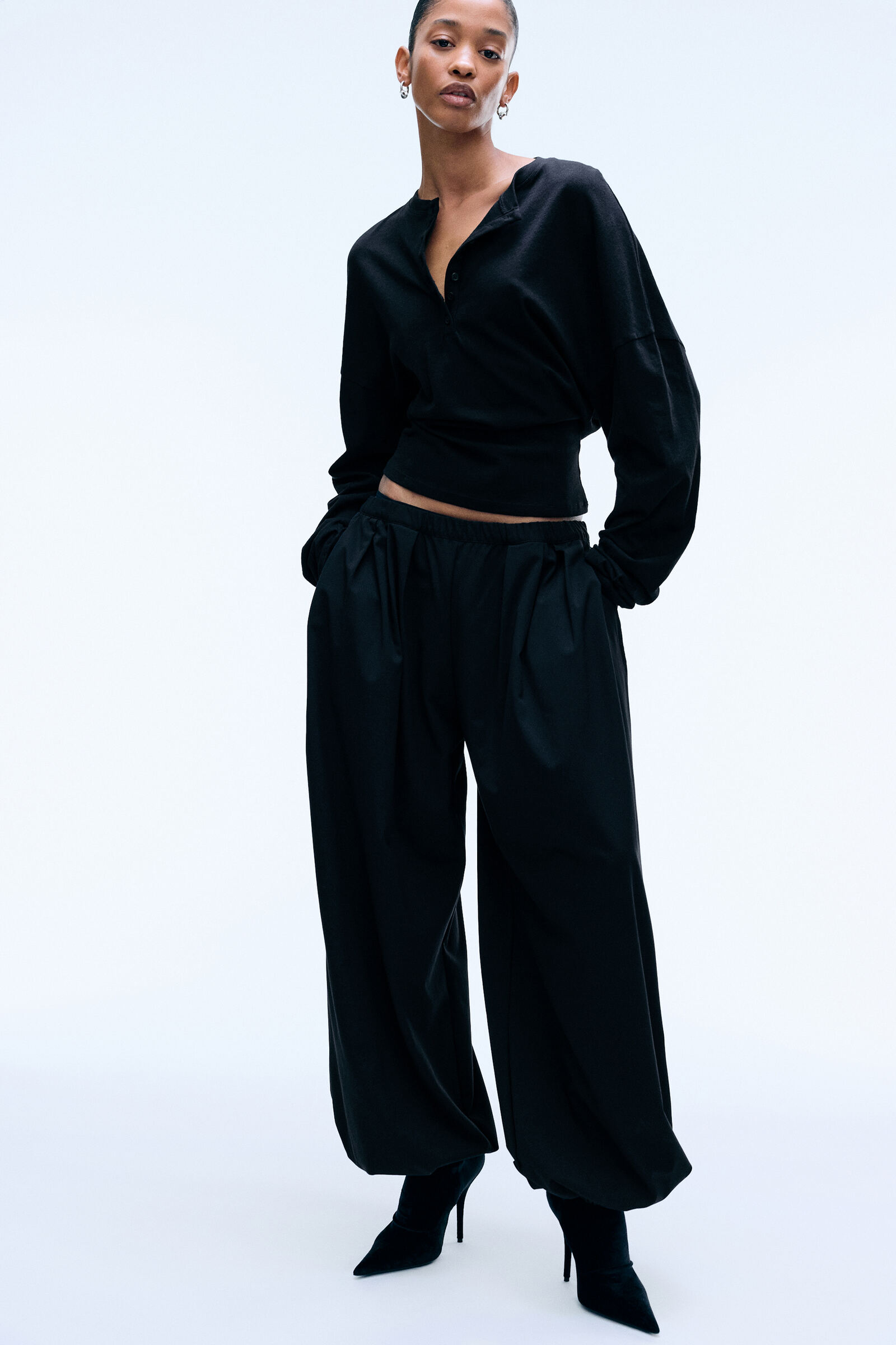 Suiting Balloon Trousers