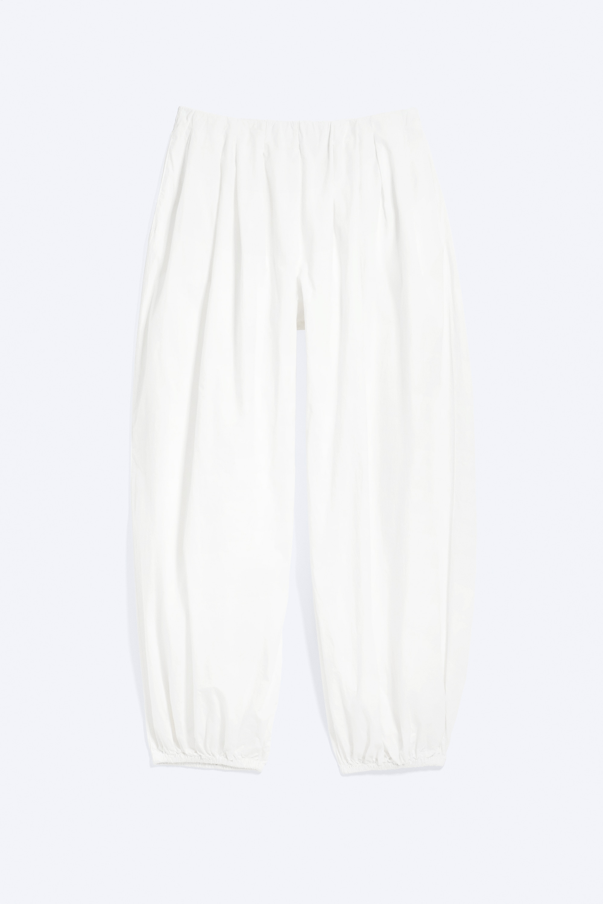Pantalone a palloncino in cotone - Bianco/Nero/Talpa scuro