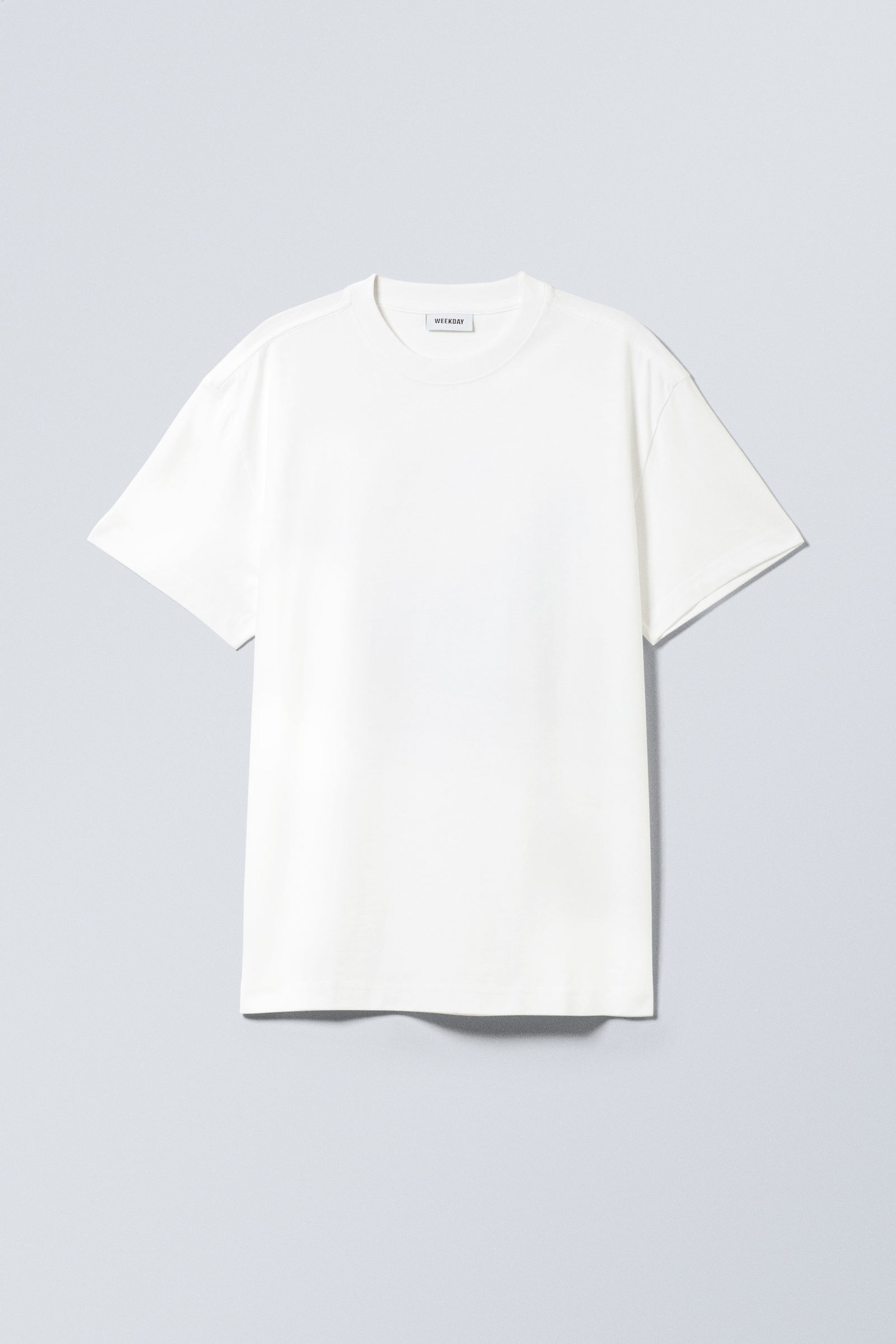 White - Blue Dove - Oversized Graphic Printed T-shirt - 0