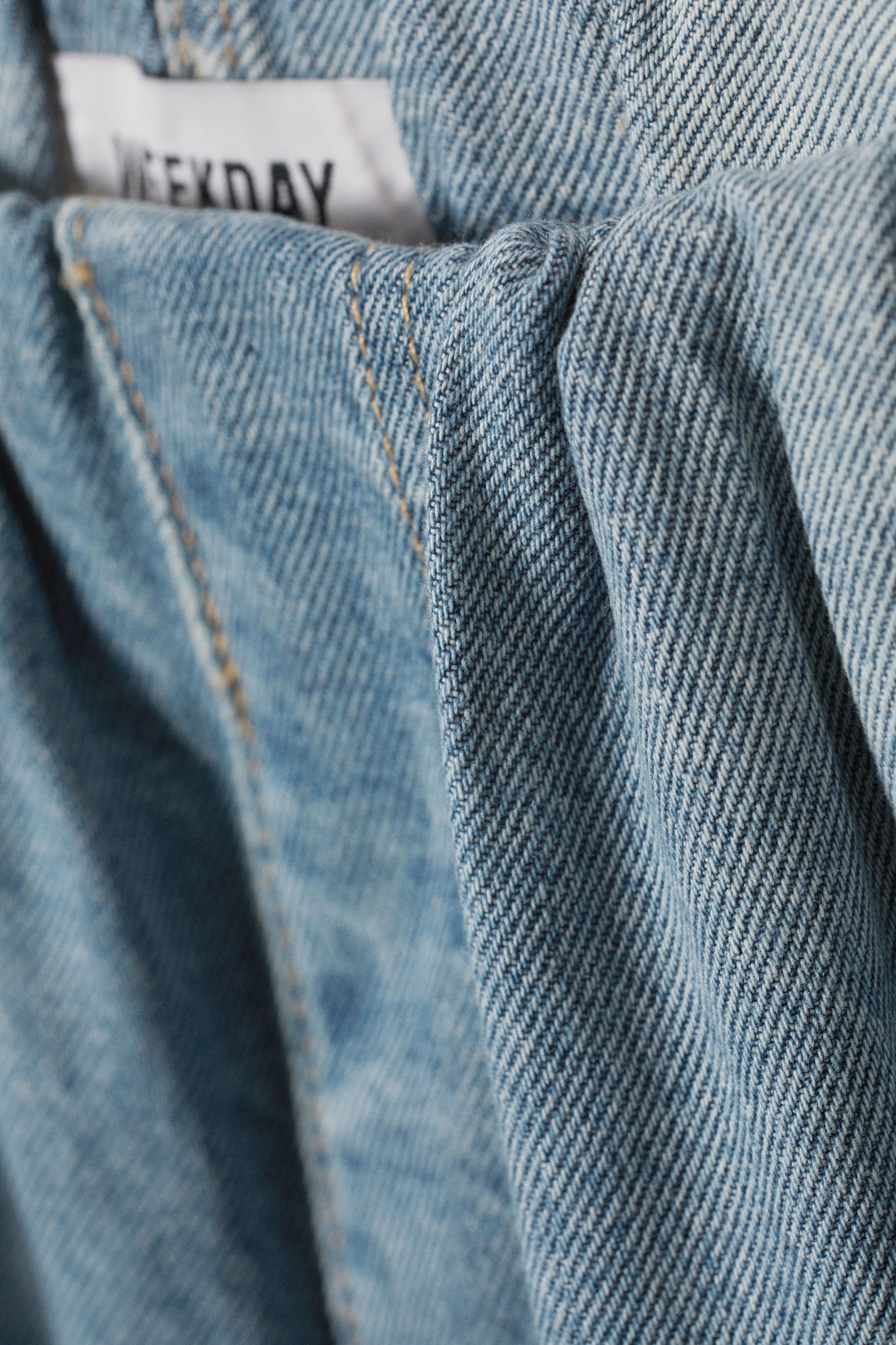 Gezeitenblau - Baggy-Jogginghose aus Denim - 2