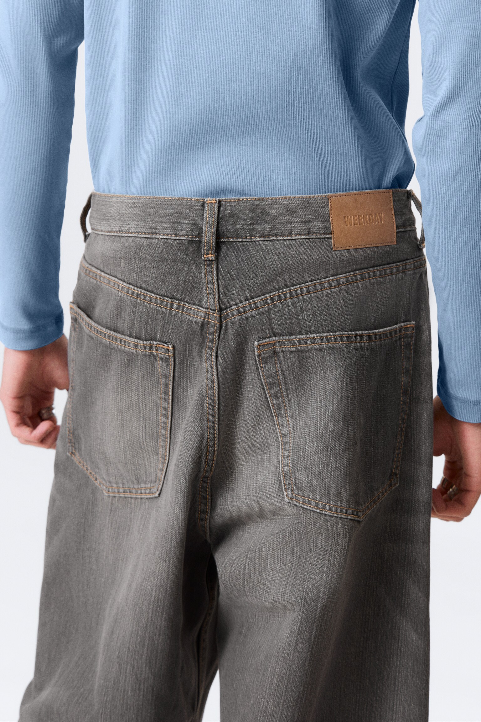 Astro Loose Baggy Leg Jeans - Mine Grey - Grå/Tuned Black - Svart/Black Rinse - Svart/Board Blue - Mellanblå/Blue Stream - Mellanblå/Blue One - Mellanblå/Blue Rinse - Mörkblå/Snow Blue - Ljusblå/Mine Blue - Mellanblå - 5