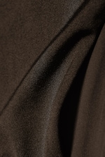 Dark Brown - High Rise Brazilian Bikini Bottoms - 1