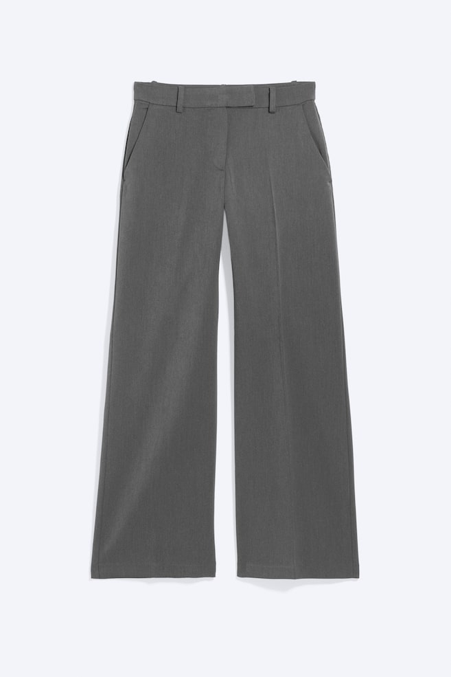 Pantalones de traje de tiro bajo - Gris oscuro jaspeado/Negro/Gris jaspeado a rayas/Mole a rayas - 1