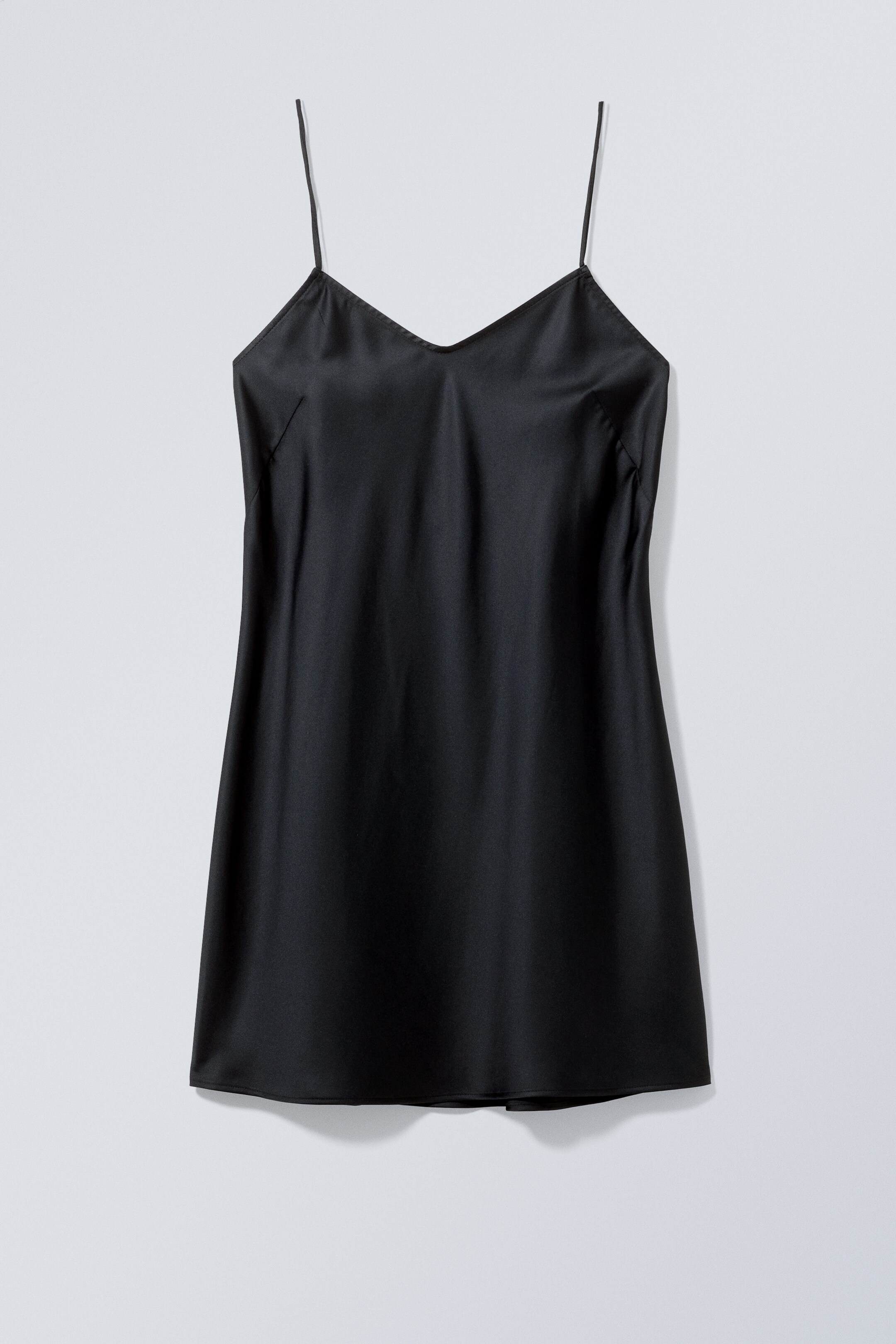 Black - Yui Mini Slip Dress - 0