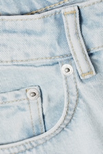 Opulent Blue - Light Blue - Rowe Super High Waisted Regular Straight Jeans - 1