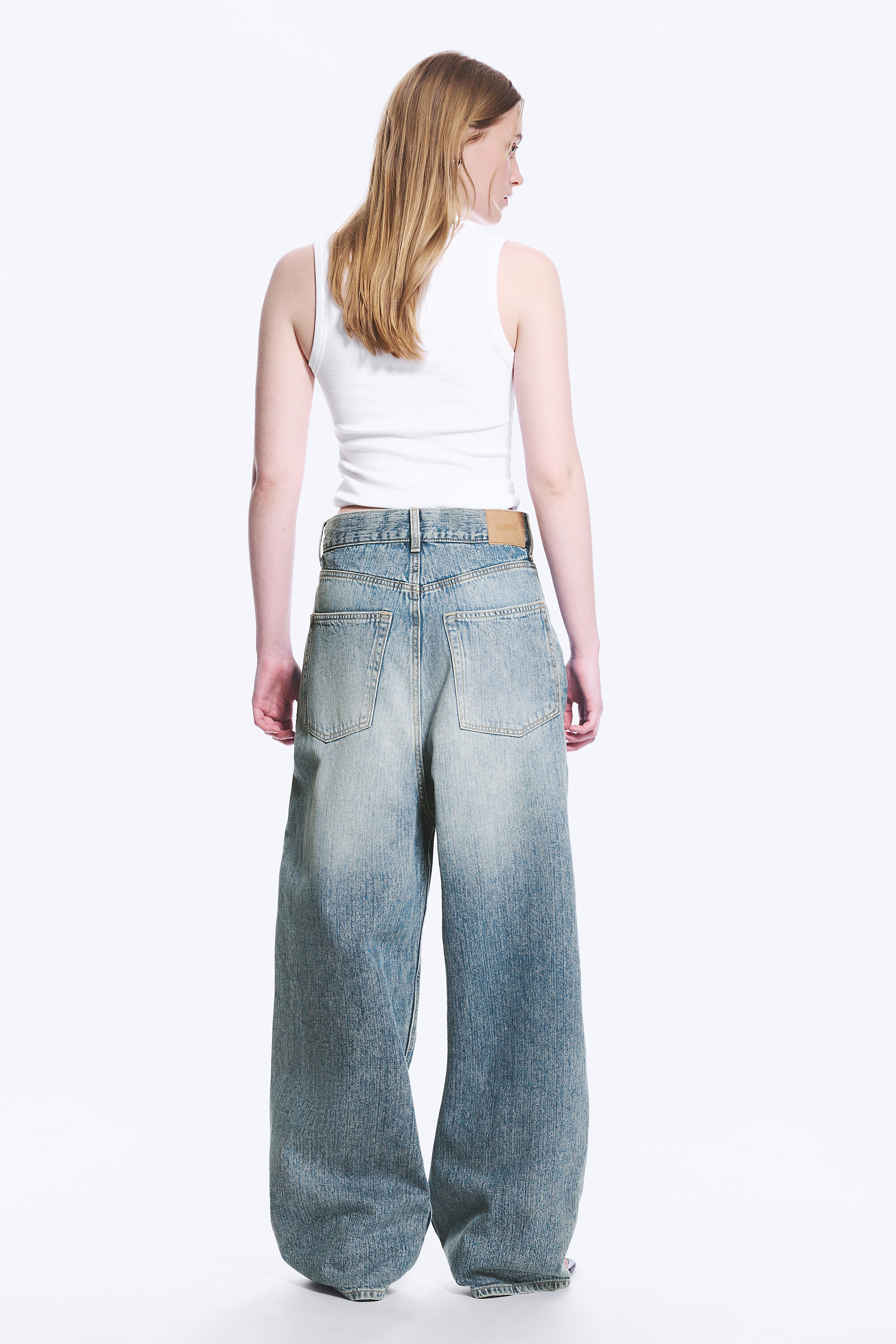 astro loose extra baggy jeans - Blue Stream | Weekday EU