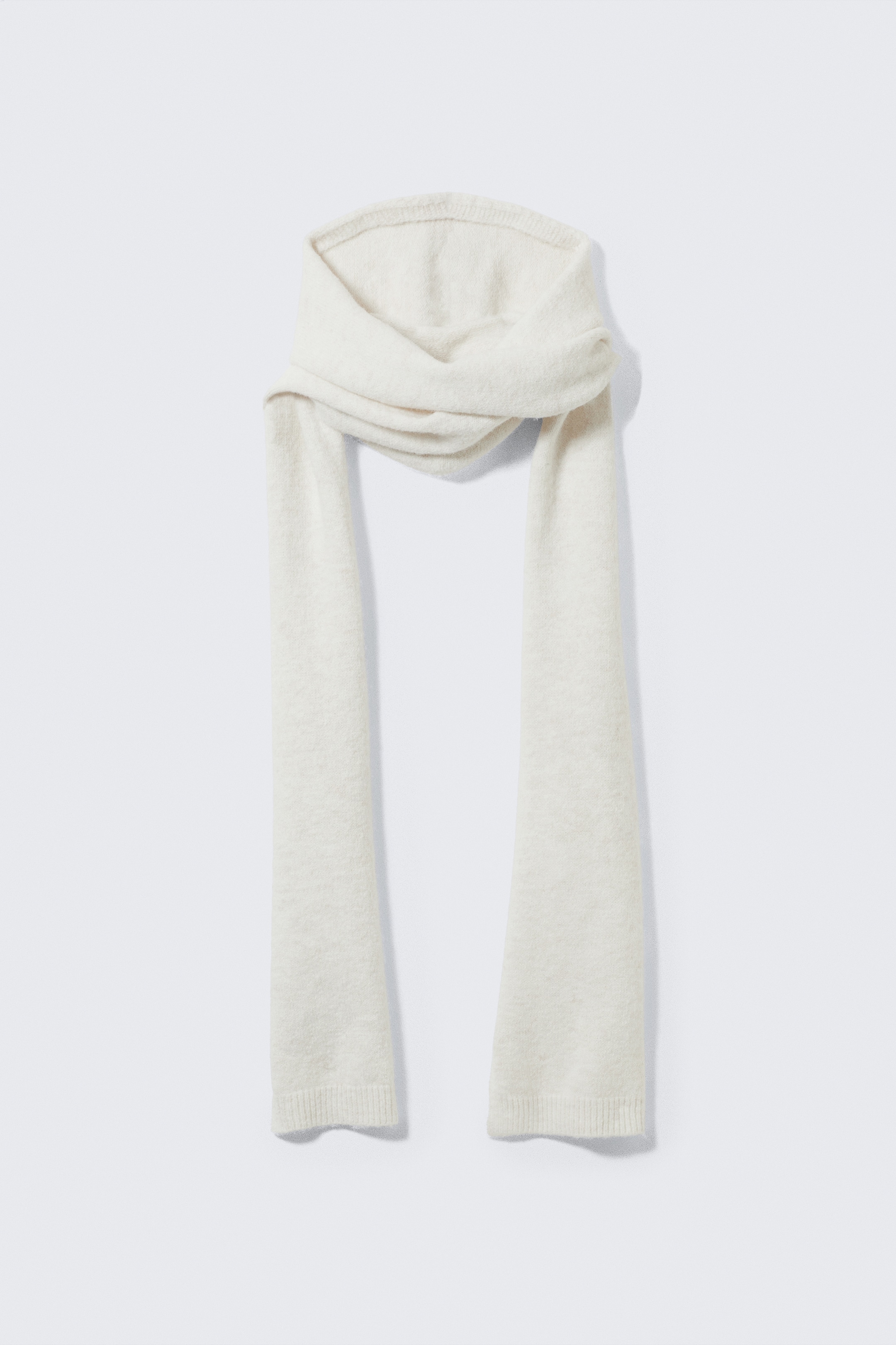 View larger image: Hood Scarf - Dusty White - Ladies | H&M GB 1