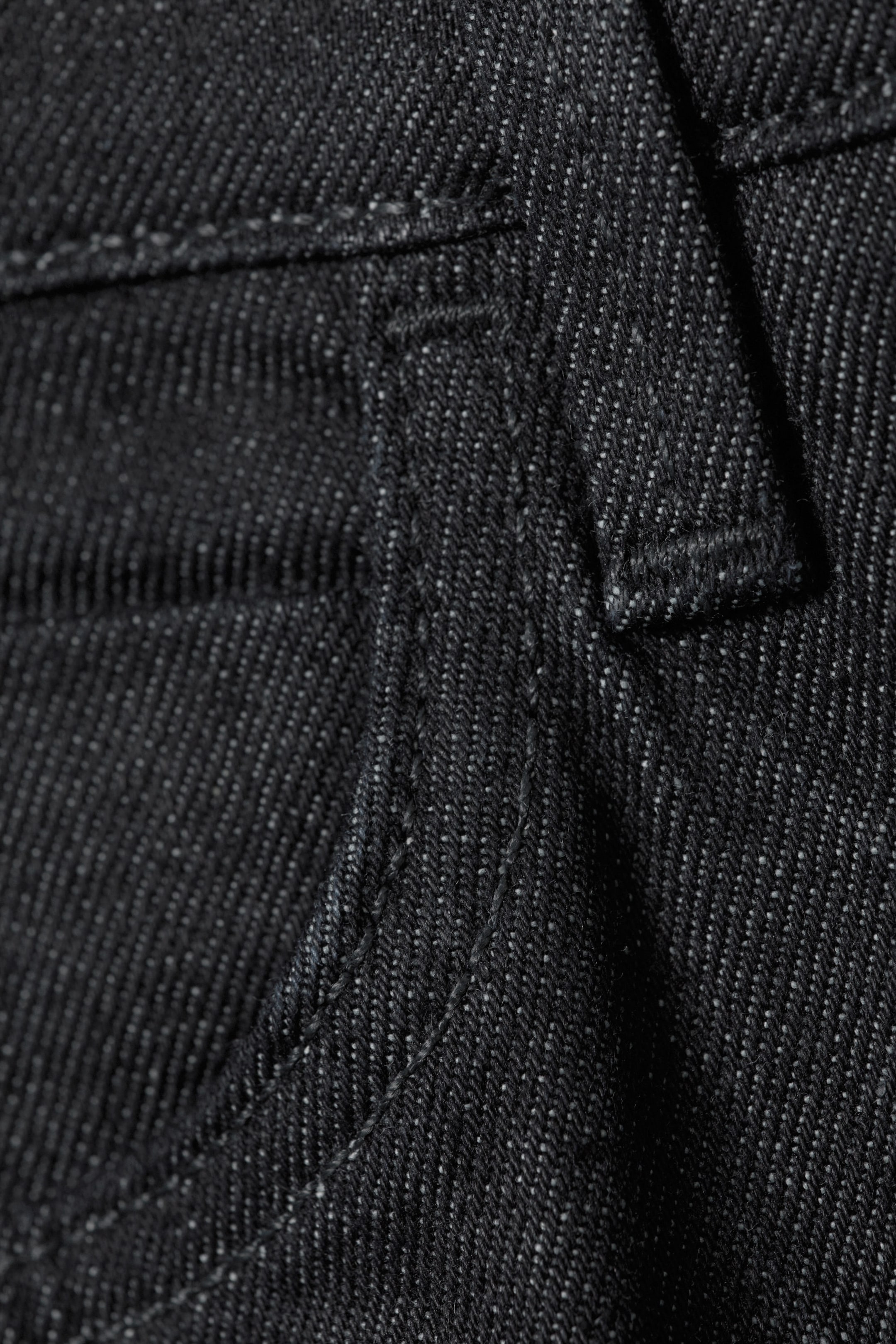 Raw Indigo - Dark Blue - Jay Low Rise Slim Straight Leg Jeans - 5