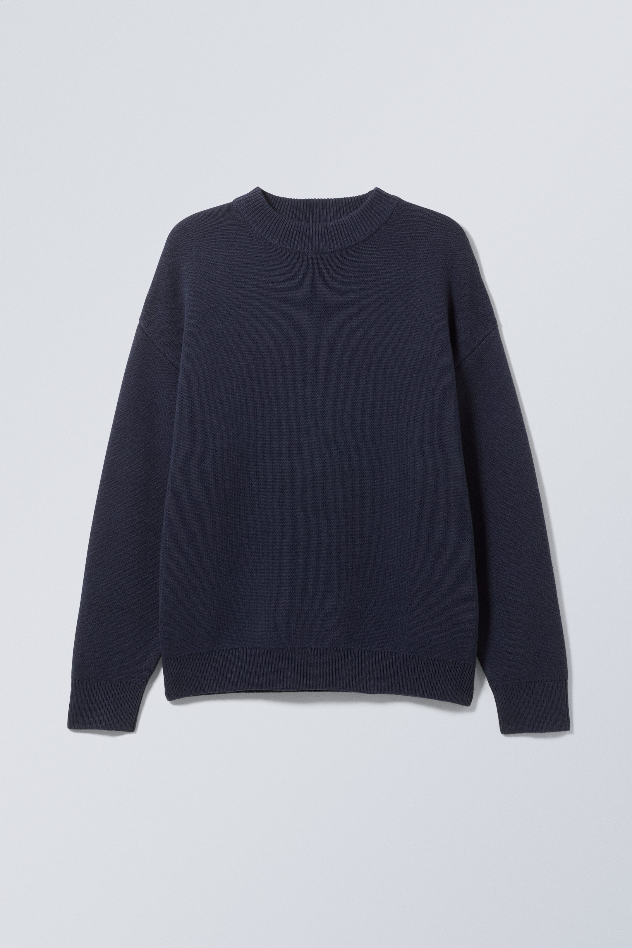 Dark Blue - John oversized sweater - 0