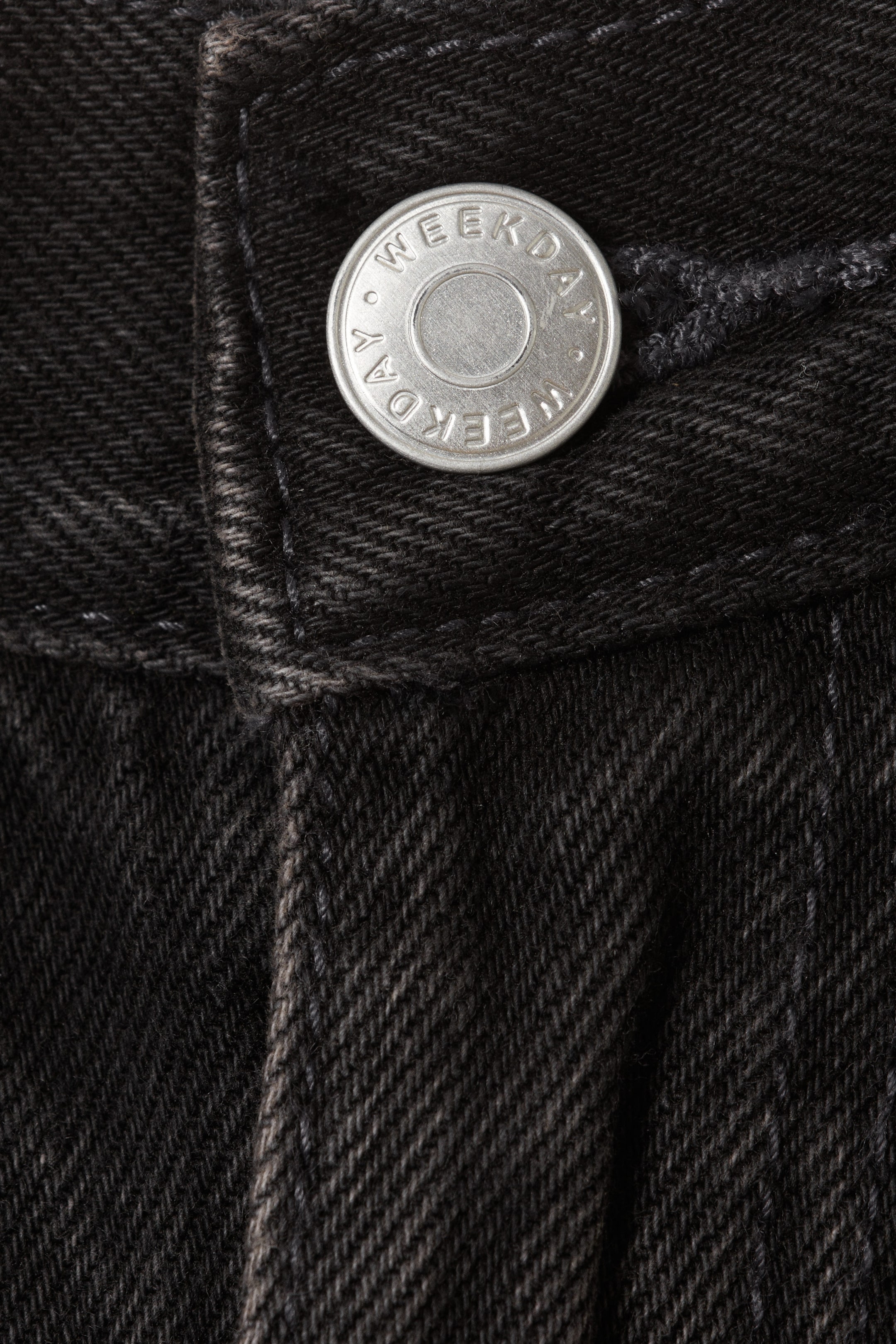 Noir affiné - Jean large et ample taille basse - 6