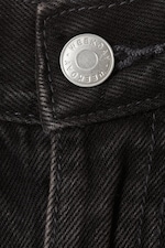 Noir affiné - Jean large et ample taille basse - 6