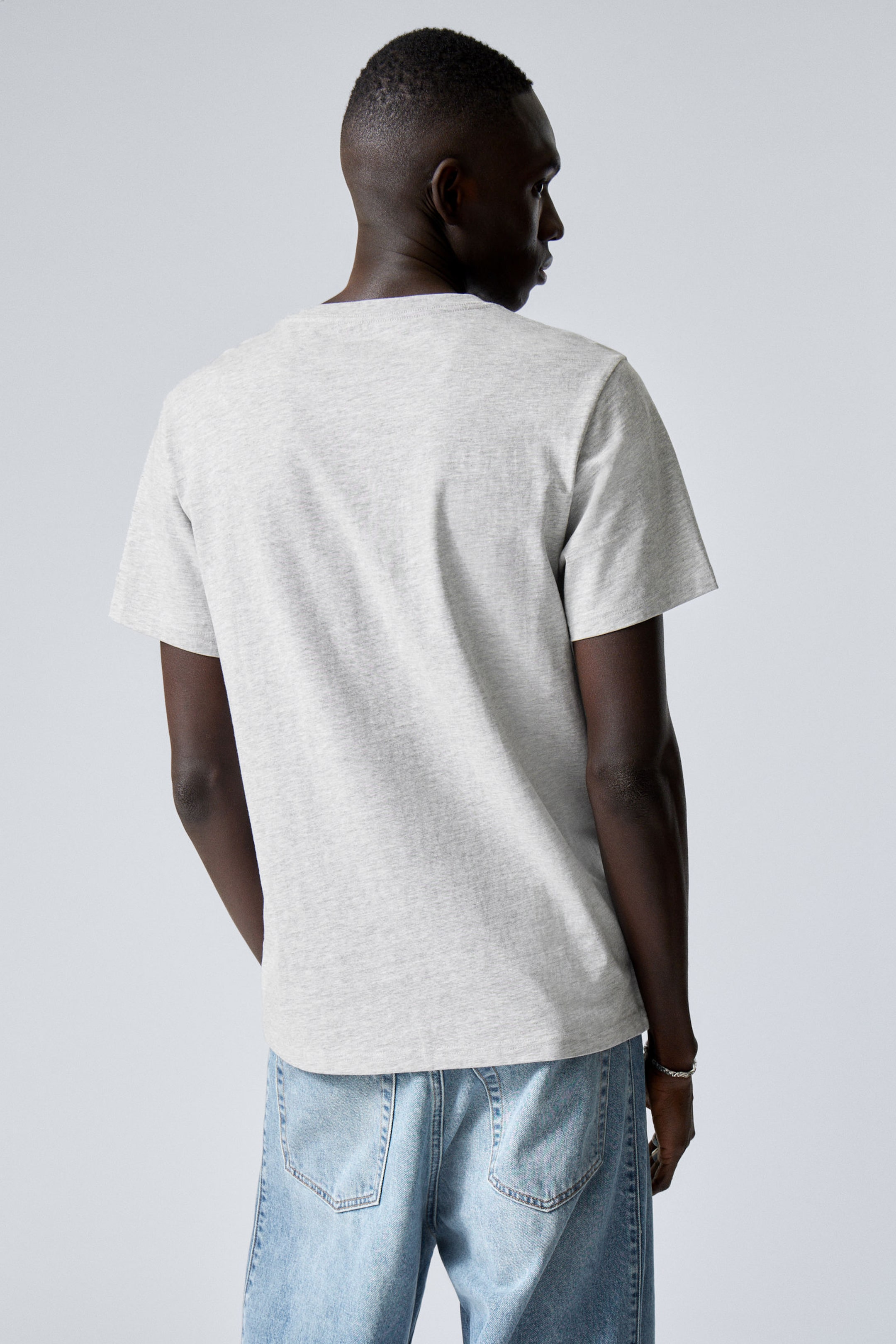 Grey - Standard Midweight T-shirt - 2