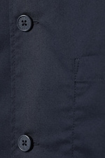 Dark Blue - Milan Relaxed Workwear Shirt - 1