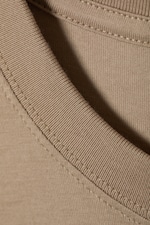 Beige - Relaxed Midweight T-shirt - 1