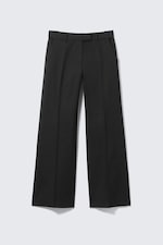 Black - Low Rise Suiting Trousers - 0