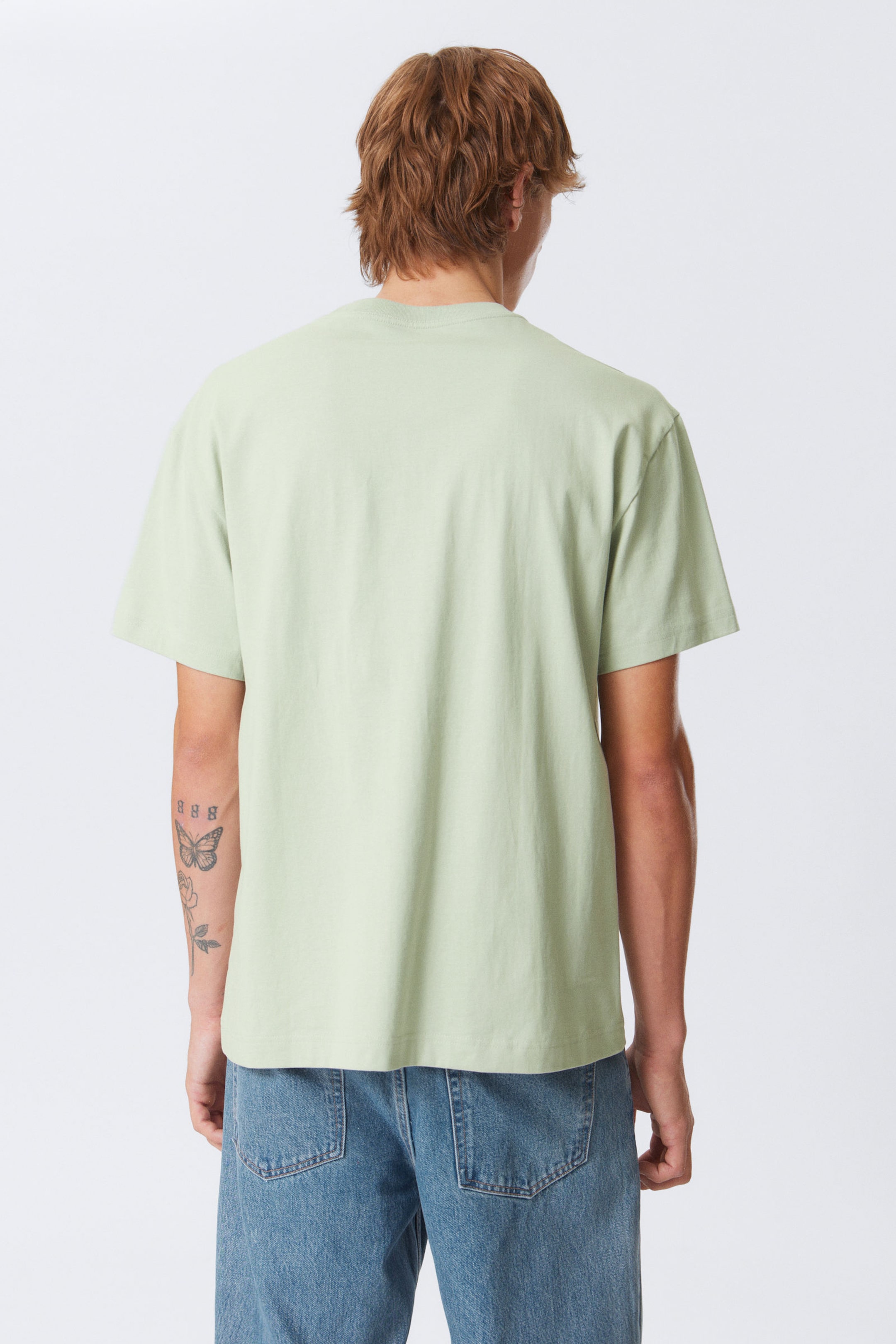 Pastel Green - Oversized Heavyweight T-shirt - 2