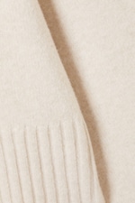 Dusty White - Knitted Oversized Sweater - 4