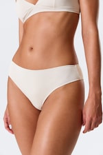 Licht taupe - Set van 2 slips - Brazilian met halfhoge taille - 1