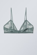 Zacht turkoois - Kanten bralette Zelda - 0