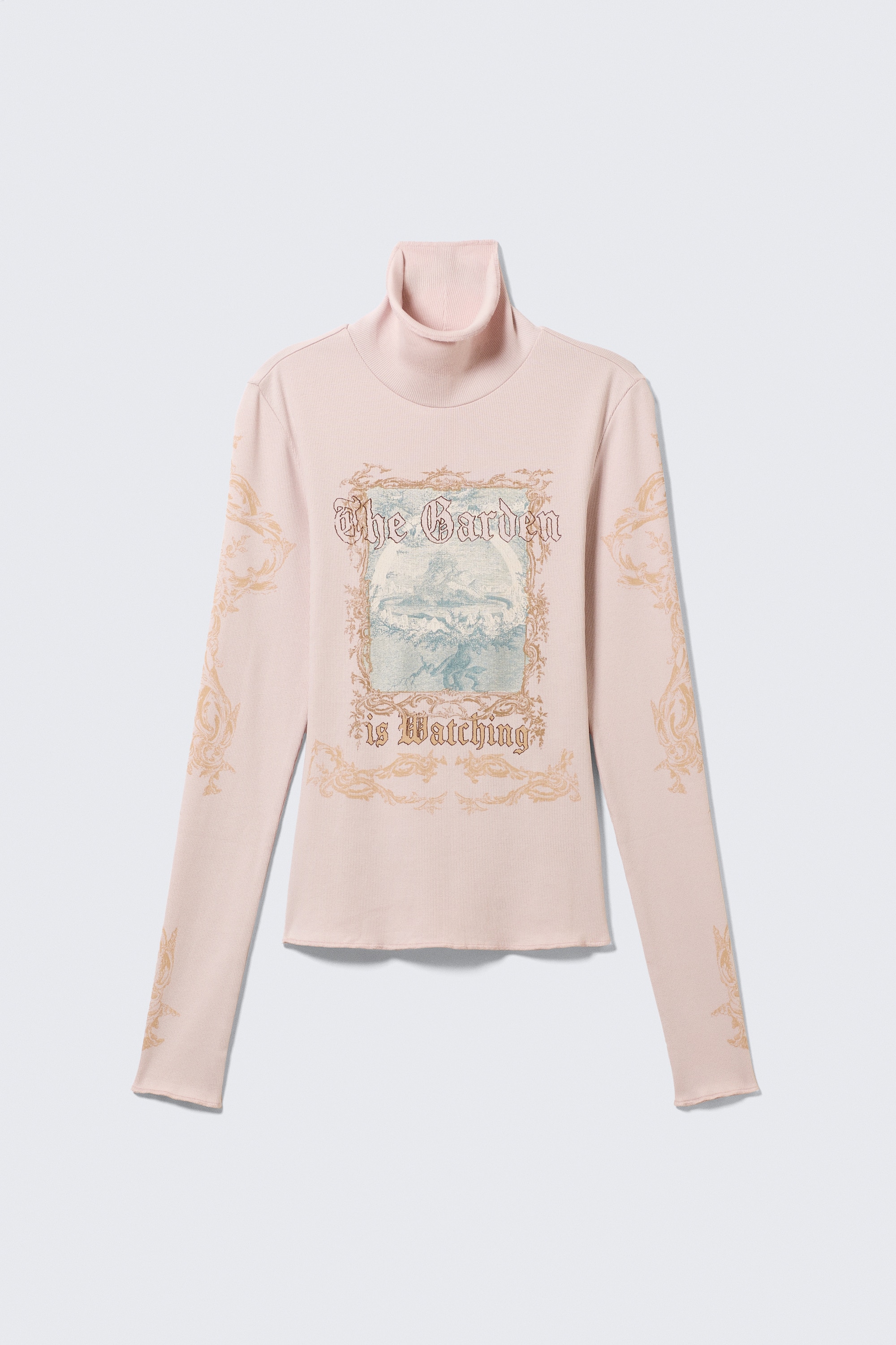 Top a dolcevita - Light Pink - The Garden
