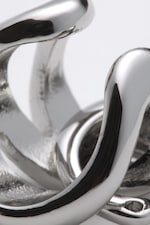 Ljus dimgrå - 2-pack wave earcuffs - 4