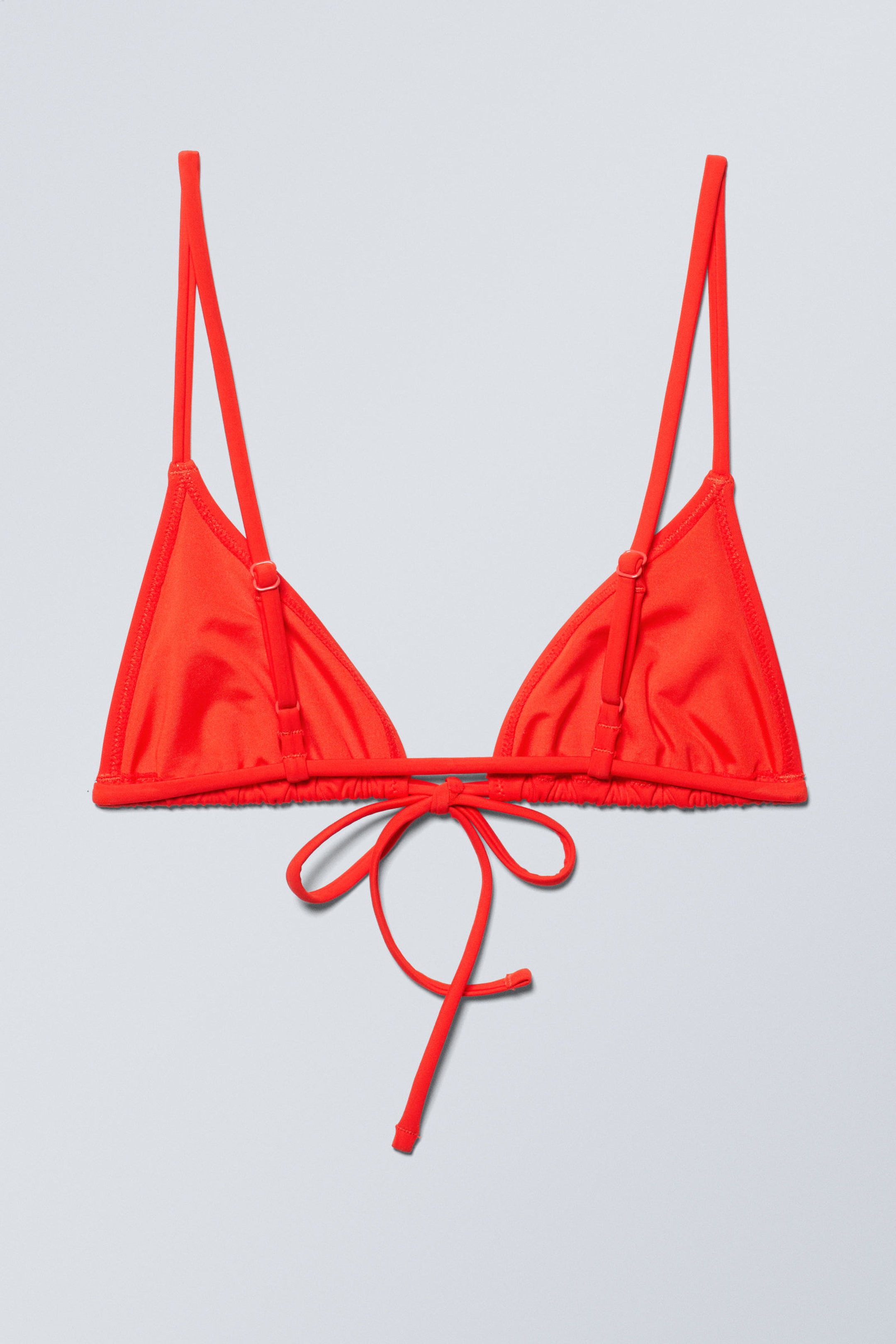 Leuchtend Orange - Triangel-Bikinioberteil - 1