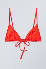 Fel oranje - Triangelbikinitop - 1