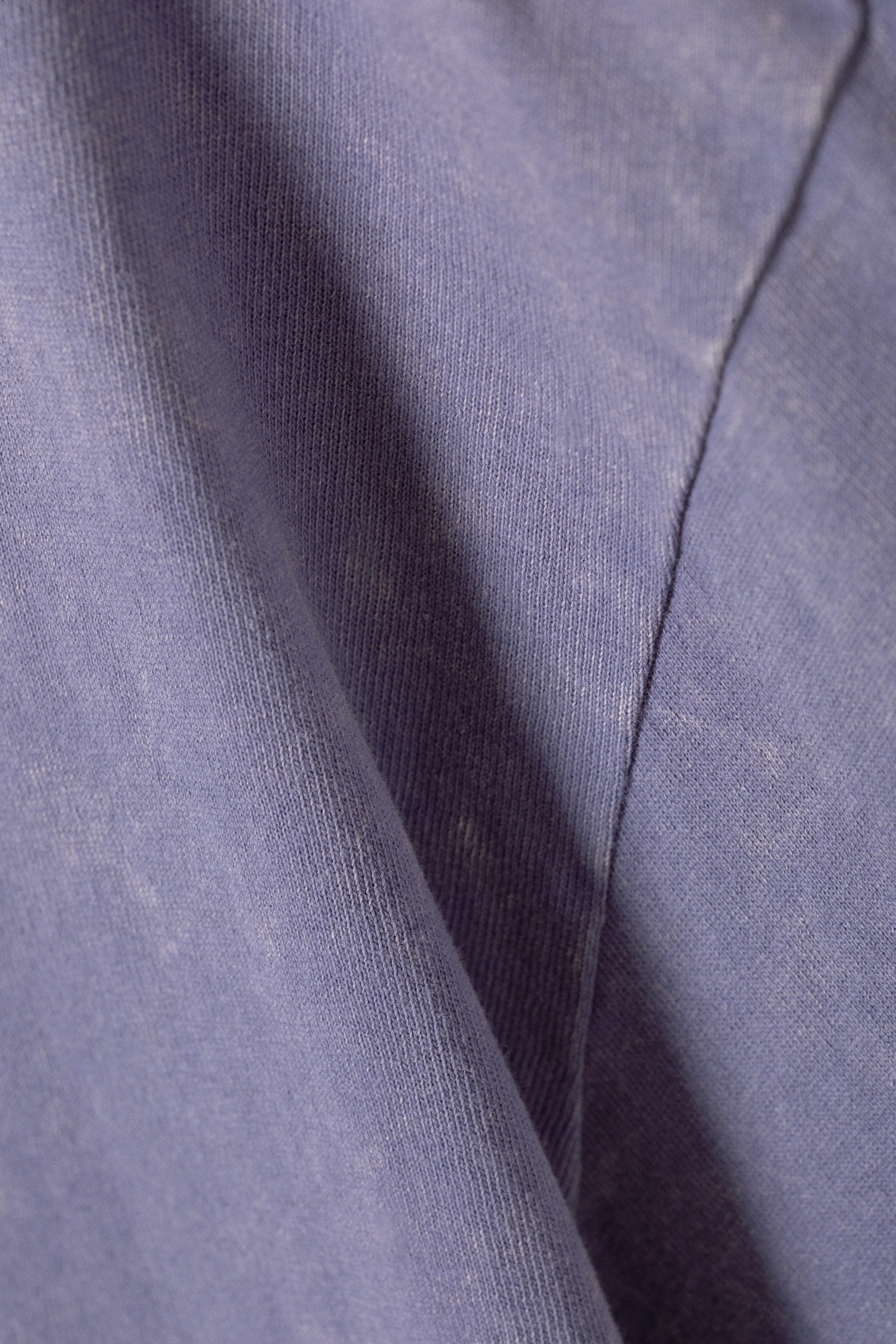 Gewaschenes Lila - Weiches Oversized-T-Shirt - 1