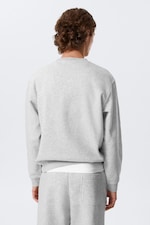 Gris chiné - Sweat classique - 2
