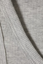 Grey - Close Fitted Tank Top - 1