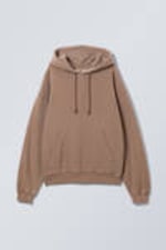 Donkerbeige met wassing - Essence standaard hoodie - 0