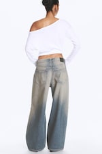 Starfish Blue - Mittelblau - Andromeda Low Waist Loose Baggy Jeans - 4