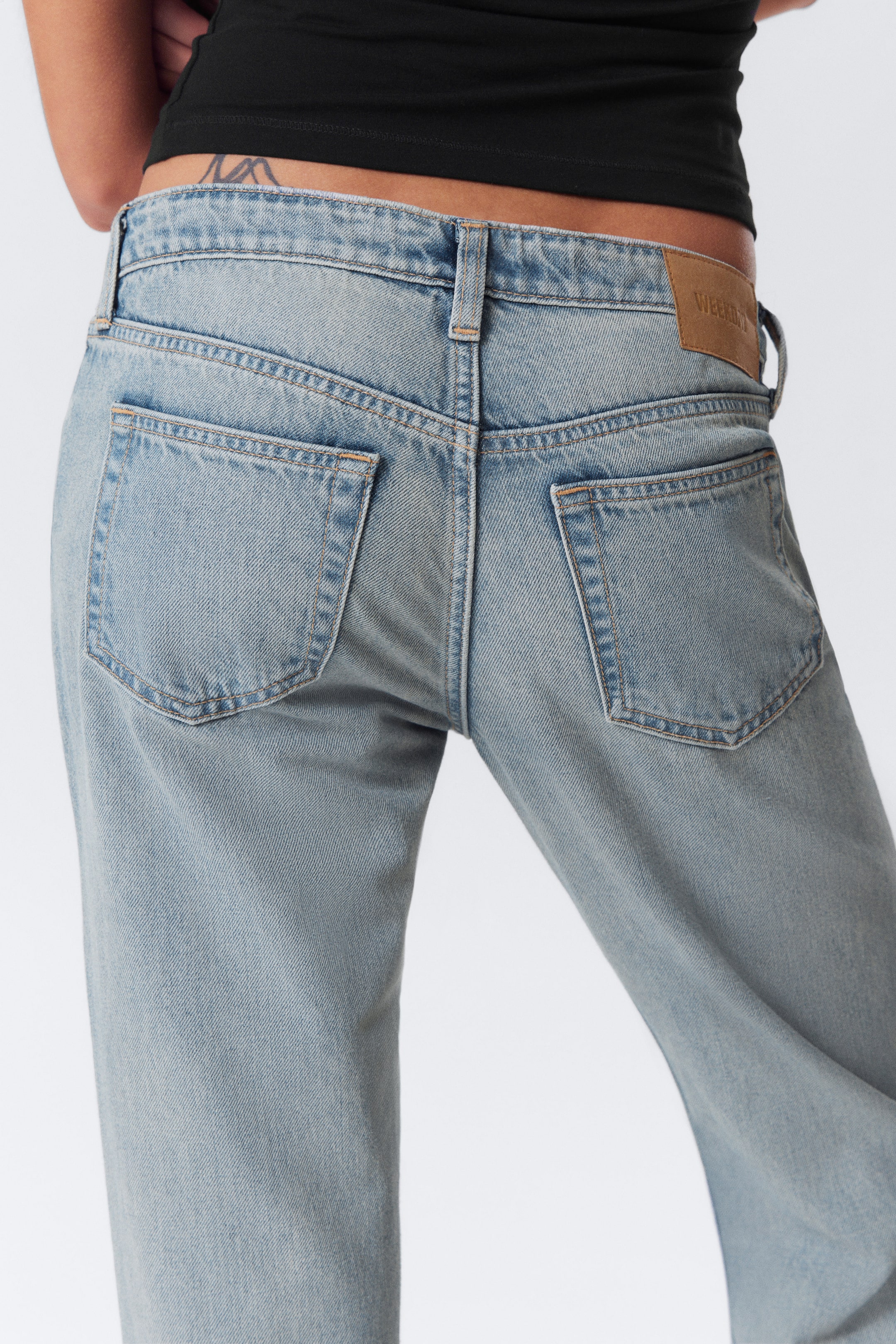 Visualizza immagine più grande: Jeans Nova a vita bassa con taglio bootcut slim - Brick Blue – Azzurro - DONNA | H&M IT 5