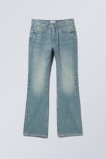 Cyan Dust - Mittelblau - Mercury Relaxed Bootcut Leg Workwear Jeans - 0