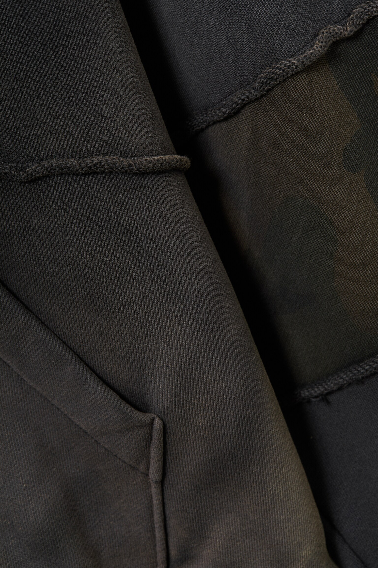 Sudadera con capucha y cremallera - Lavado azul oscuro - 2