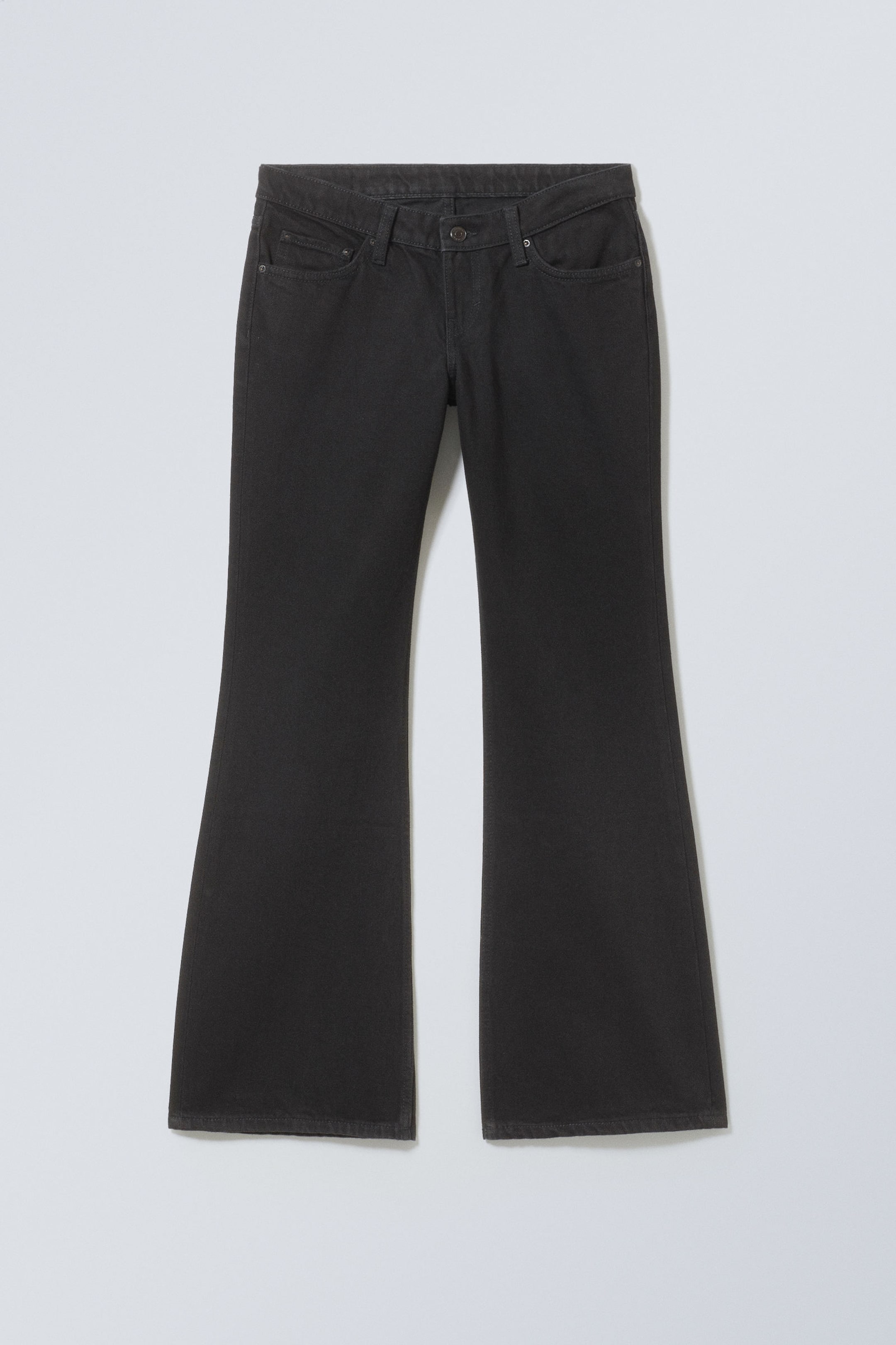 Black Rinse - Schwarz - Nova Low Waist Slim Bootcut Leg Jeans - 6