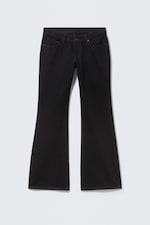 Black Rinse - Black - Nova Low Rise Slim Bootcut Leg Jeans - 5