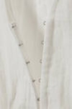 White - Sleeveless Crinkle Top - 5