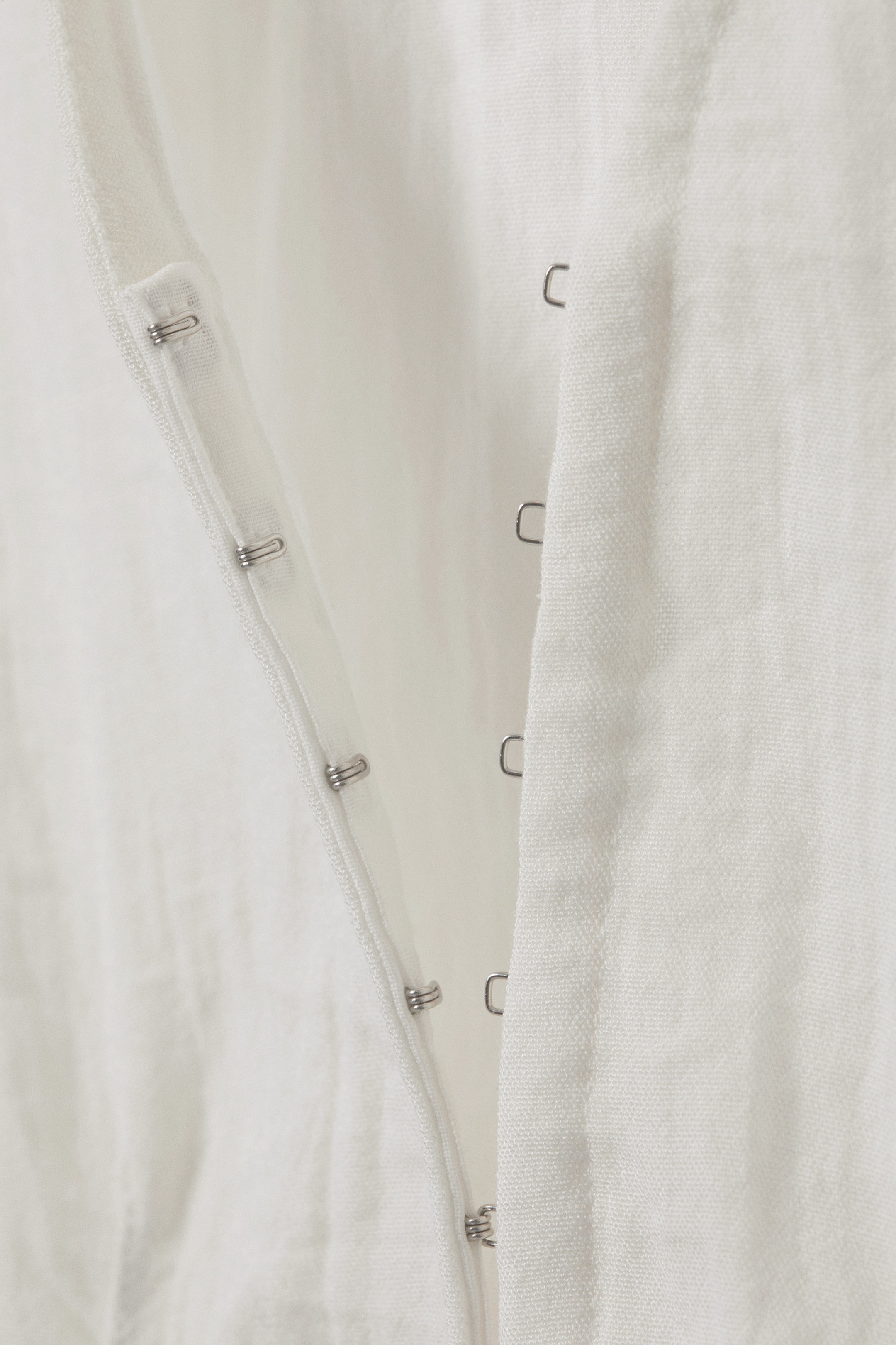 Weiß - Ärmelloses Knitter-Top - 2