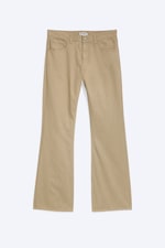 Beige - Pantalon Mercury bootcut 5 poches - 4
