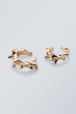 Gold - Spike Earcuffs - 0