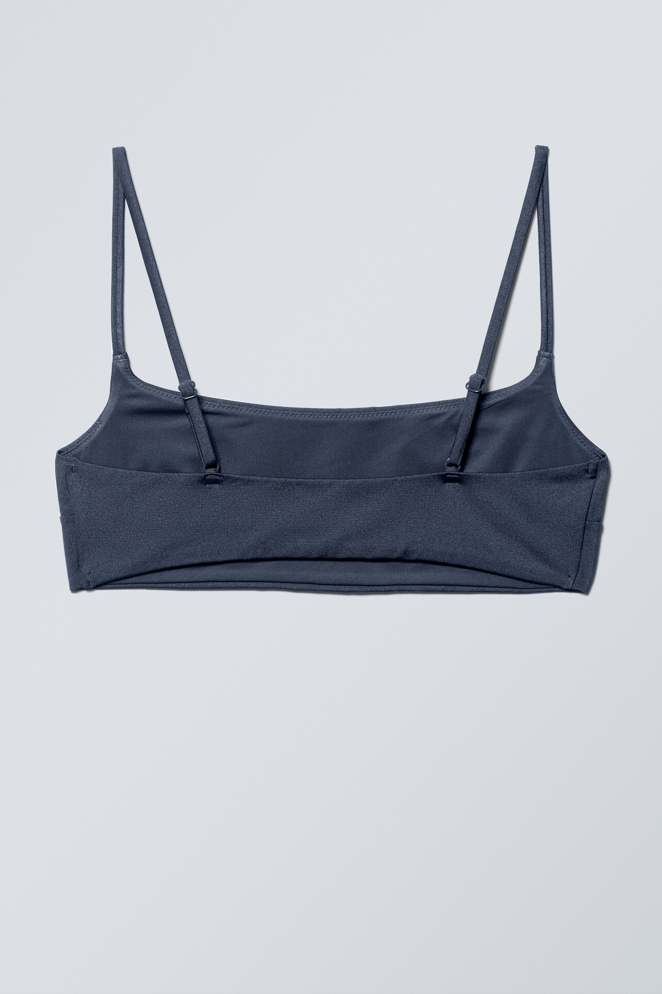 Grösseres Bild ansehen: Slipover-Bikinioberteil - Dunkelblau - DAMEN | H&M CH 1
