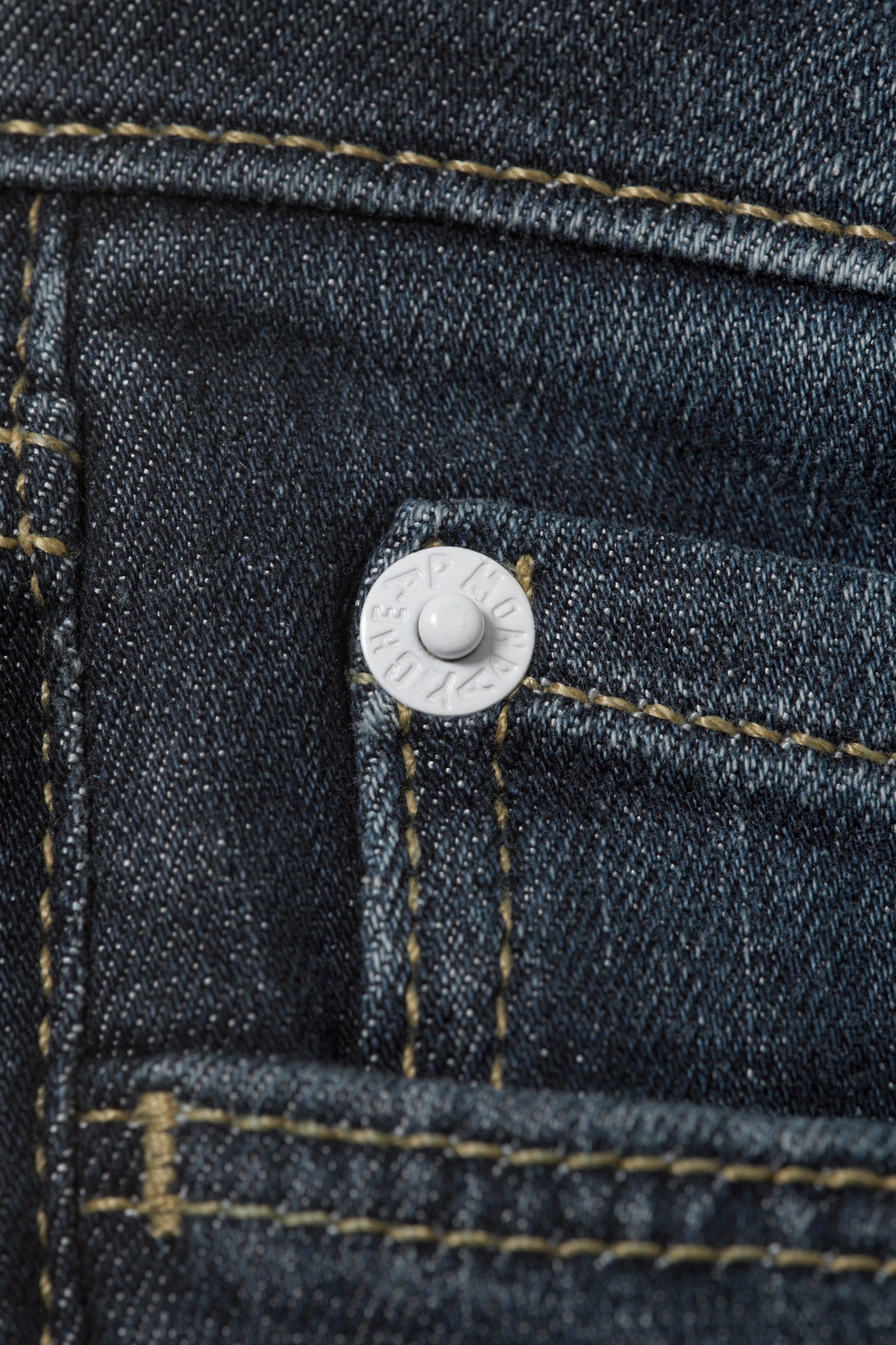 Blue Spray - Dark Blue - Booty Bei Low Rise Skinny Bootcut Jeans - 5