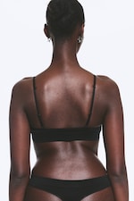 Noir - Soutien-gorge triangle sans coutures - 2