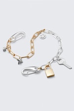 Metall - Hosenkette mit Anhängern - 0