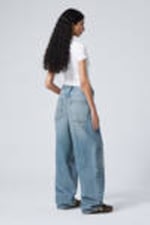 Seventeen Blue - Mittelblau - Astro Loose Baggy Leg Jeans - 9