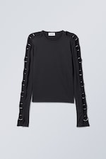 Black - Diana Ring Long Sleeve - 0