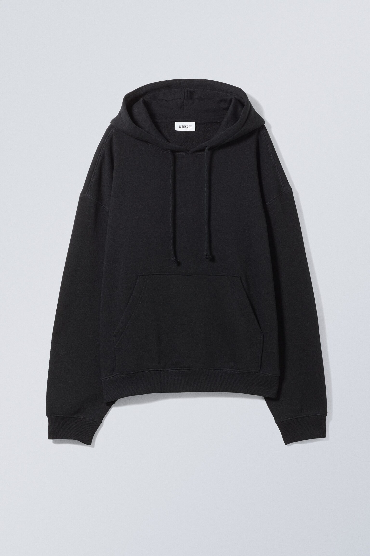 Sudadera estándar con capucha Essence - Negro oscuro