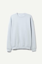 Light dusty blue - Oversized Midweight Sweatshirt - 0