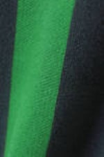 Green - Loose Soccer Team Knitted Sweater - 1